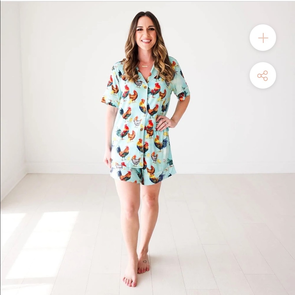 Small Rhett Luxe short set